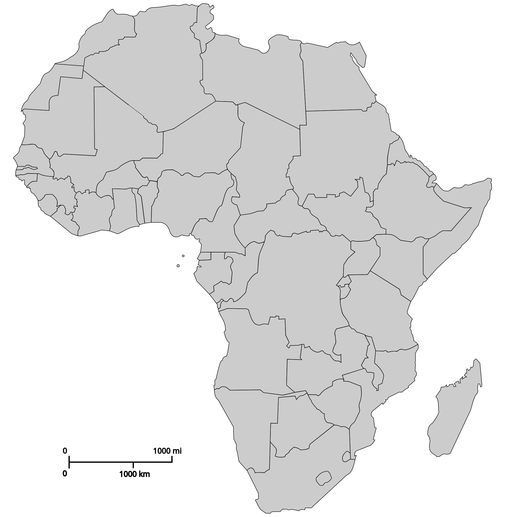 Berkas Blank Map Africa svg Wikipedia Bahasa Indonesia Ensiklopedia Bebas
