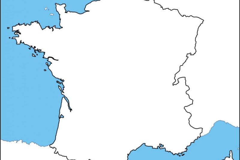 Printable Map Of France