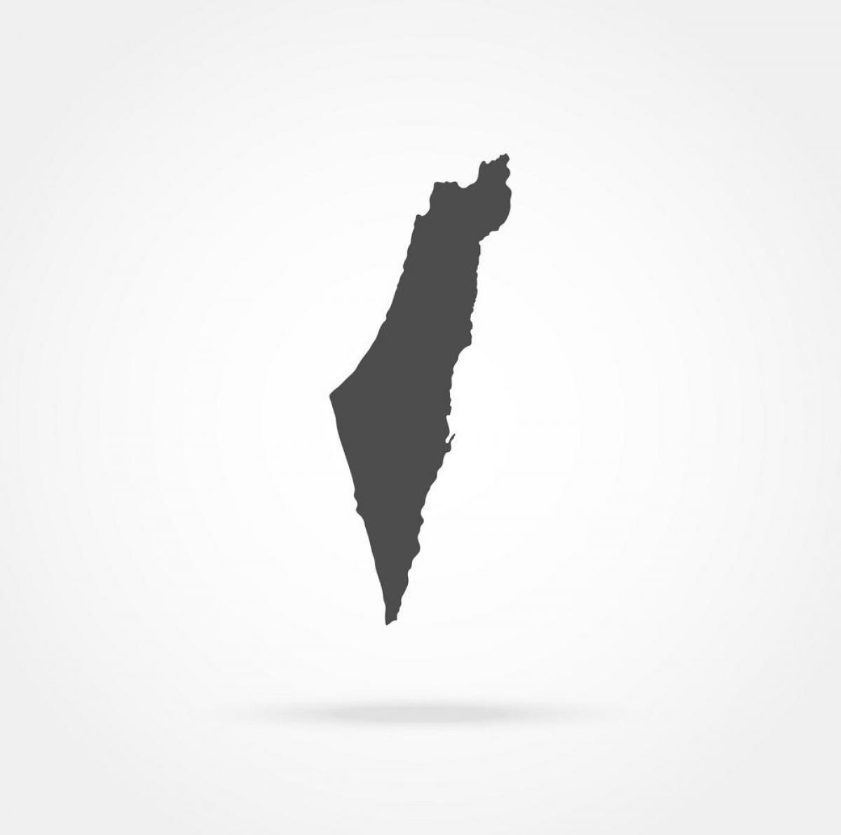 Blank Map Of Israel Outline Map And Vector Map Of Israel