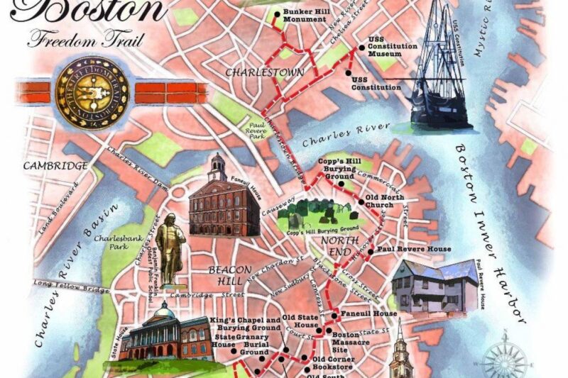 Printable Freedom Trail Map