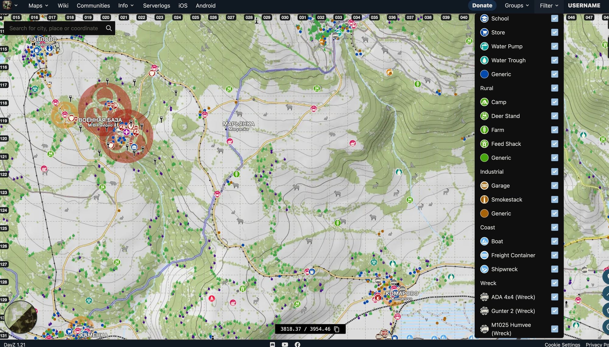 Dayz Livonia Map Printable Free Printable Maps