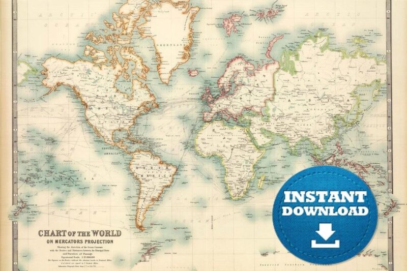 Old World Maps Printable