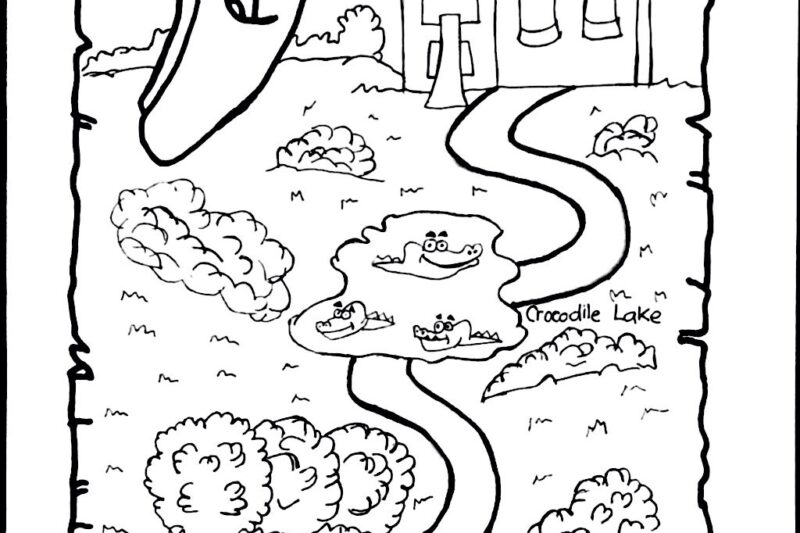 Printable Dora The Explorer Map
