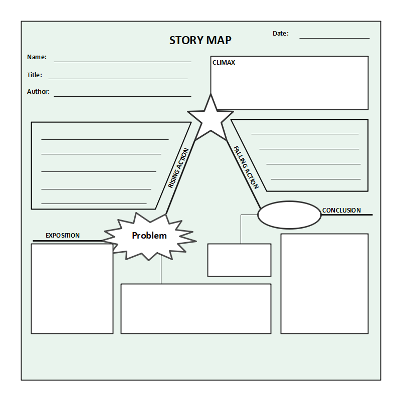 Free Printable Blank Story Maps Free Printable Blank Story Maps