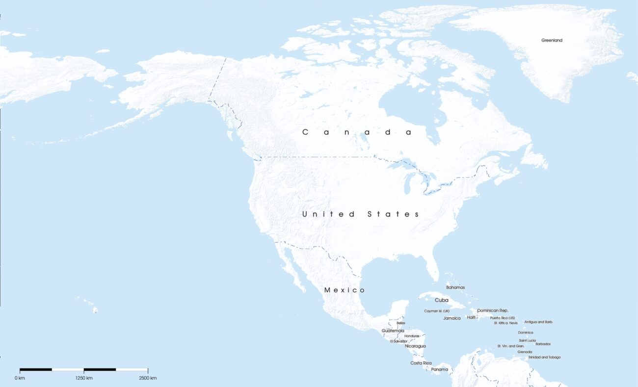Free Maps Of North America Mapswire