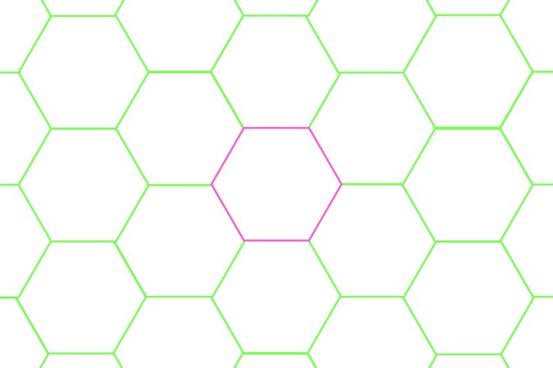 Printable Hex Map