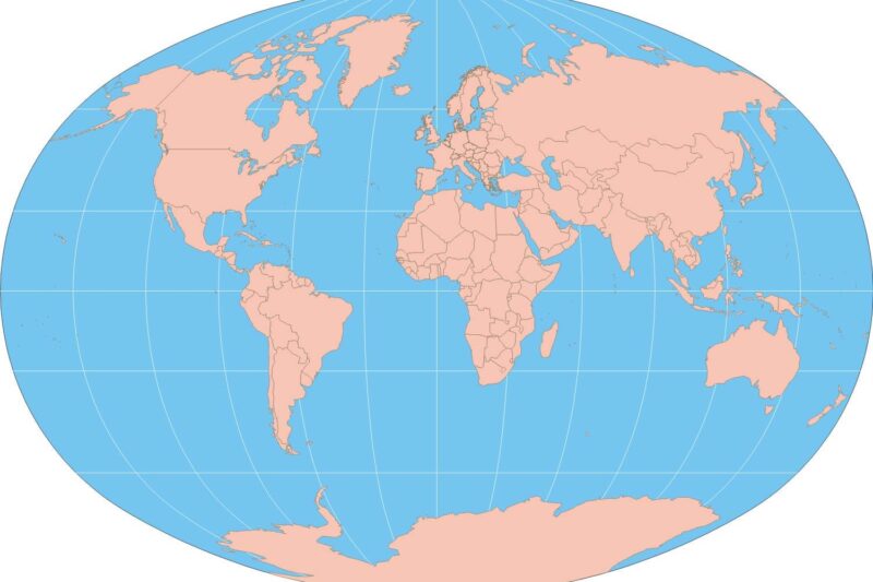 Printable Globe Map