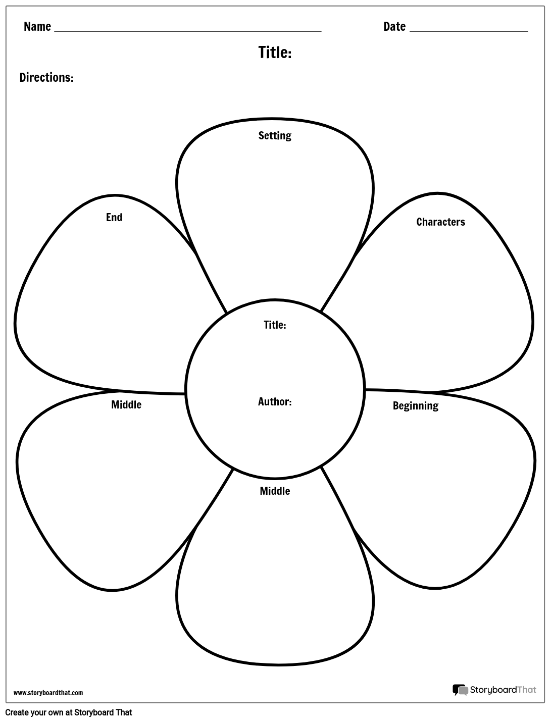 Free U0026 Printable Story Map Templates At StoryboardThat Free U0026 Printable Story Map Templates At StoryboardThat