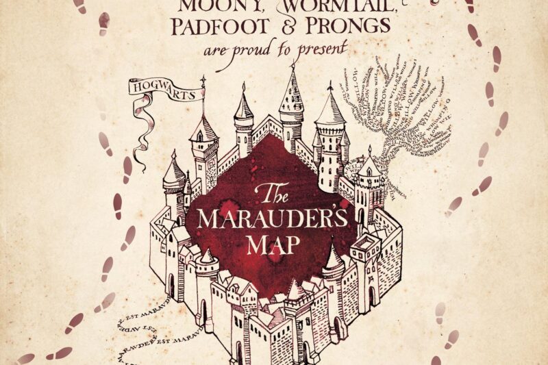 Printable Marauders Map