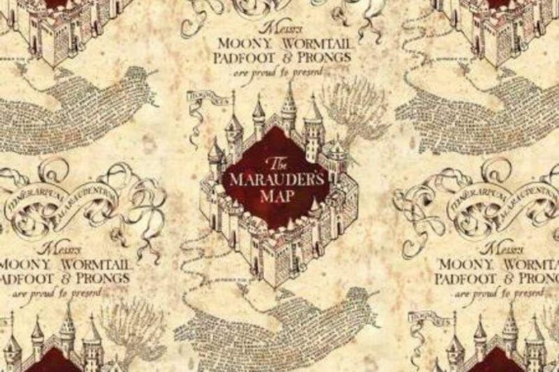 Printable Marauders Map Pdf