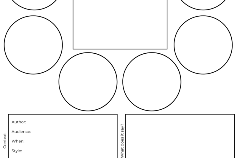Free Printable Verse Mapping Template