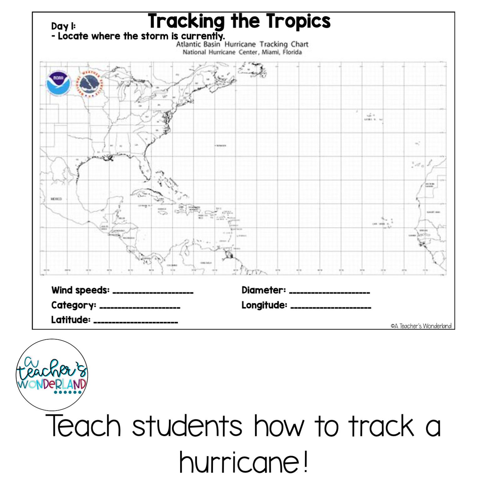 Hurricane Tracker Map Printable
