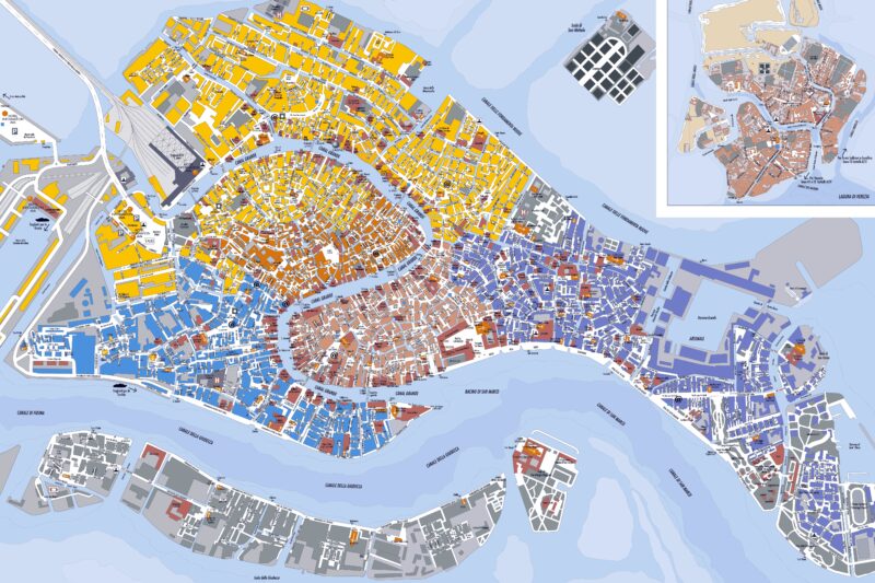 Printable Map Of Venice Italy