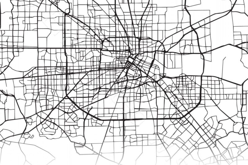 Printable Houston Map