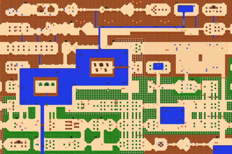 Legend Of Zelda Map Printable