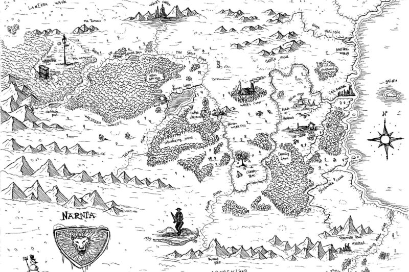 Printable Map Of Narnia