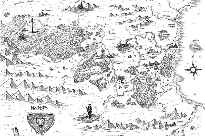 Printable Map Of Narnia