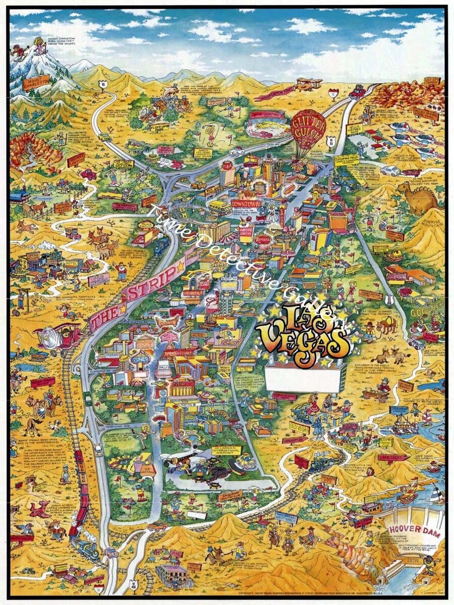 Las Vegas Printable Map