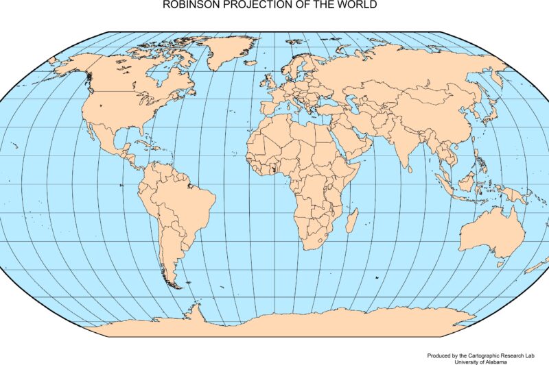 Map Of World Latitude Longitude Printable