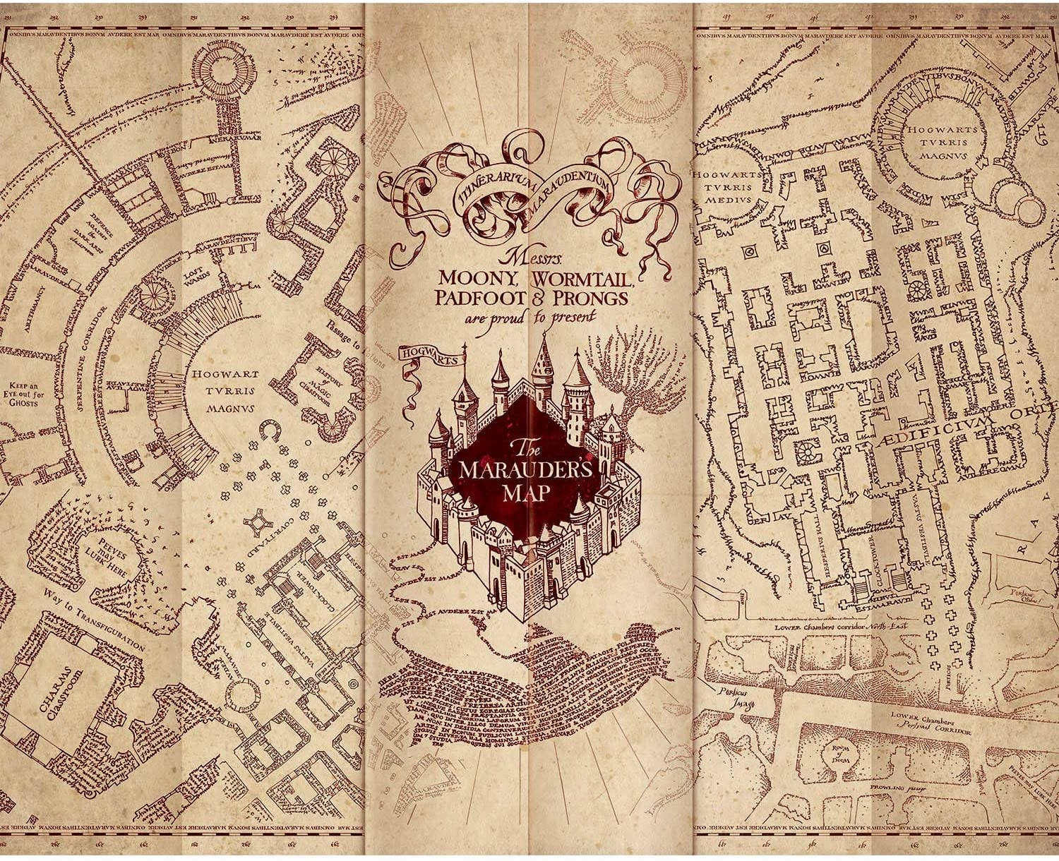 Marauders Map Front Page Wallpaper WallpapersOK