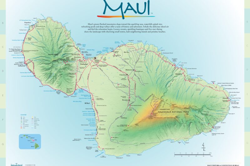 Printable Map Maui