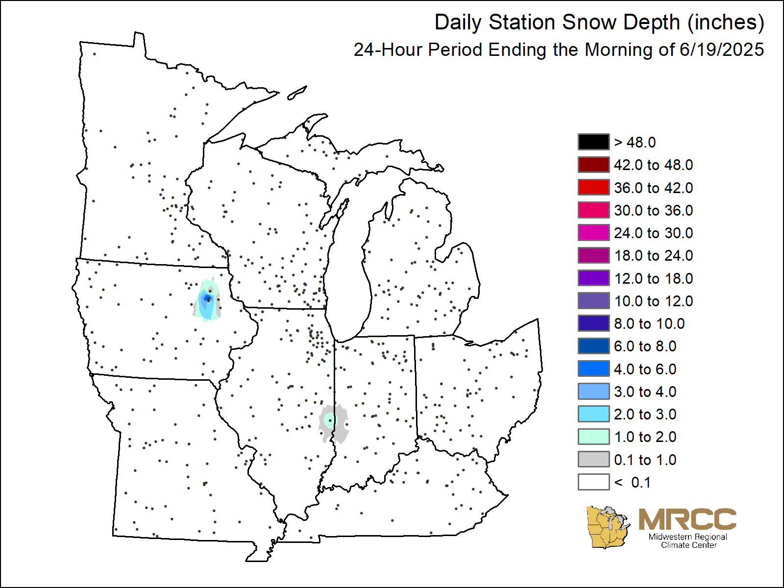 Printable Map Of The Midwest