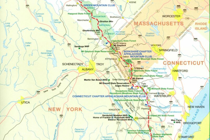 Printable Appalachian Trail Map