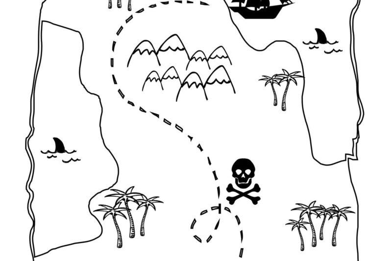 Free Printable Pirate Map