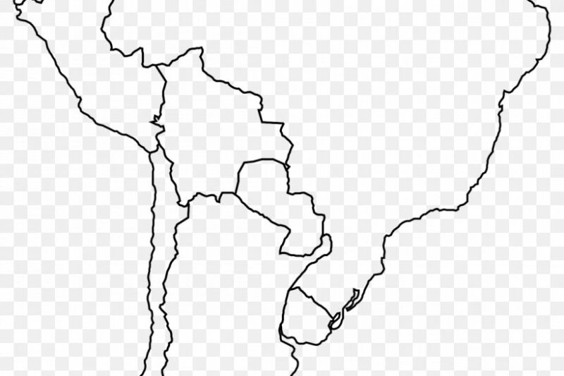 Printable Blank Maps Of South America