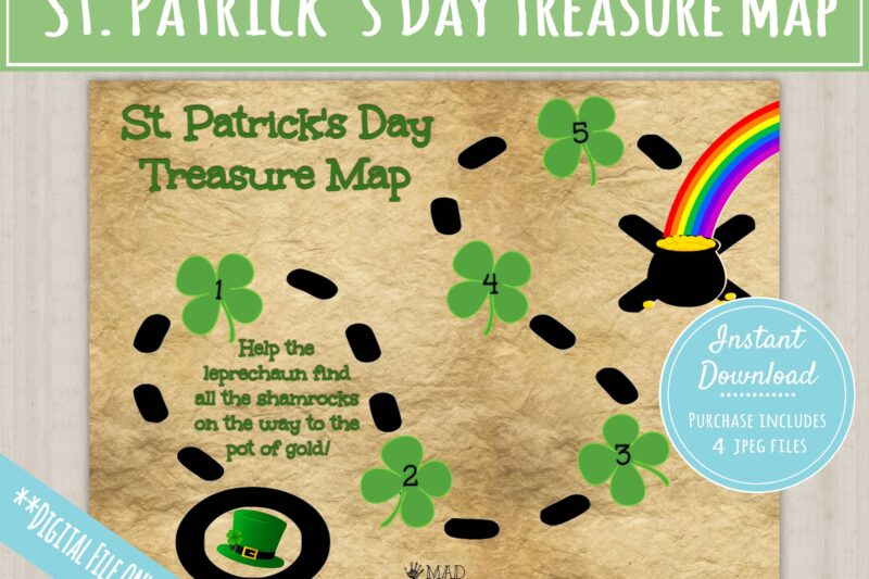 Leprechaun Map Printable