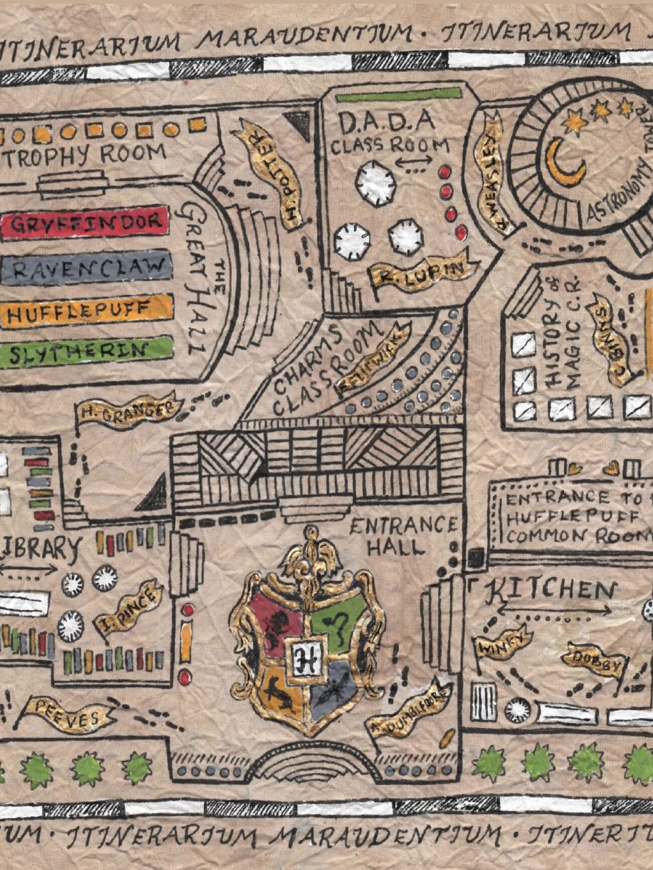 The Marauders Map ART PRINT