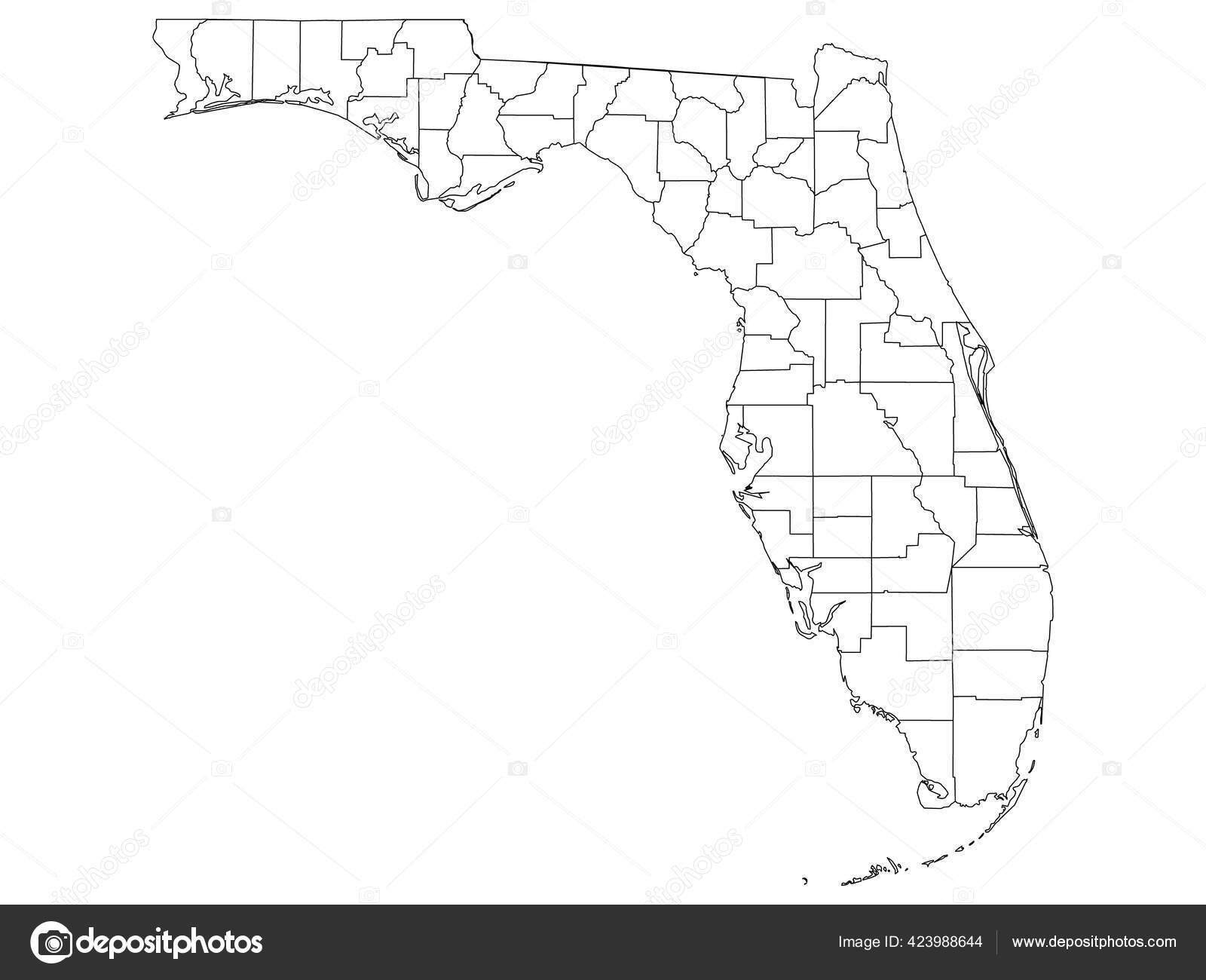 Printable Map Of Florida Counties