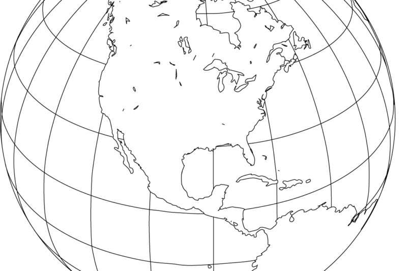 Free Printable Blank World Map Continents